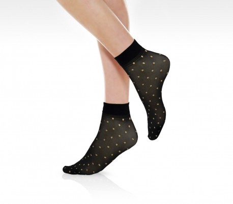 350-2 Pack de 6 calcetines 20 den con motivo de FANTASIA (talla única 25/41)