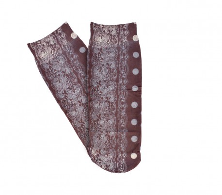 350-2 Pack de 6 calcetines 20 den con motivo de FANTASIA (talla única 25/41)