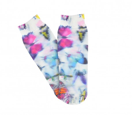 350-2 Pack de 6 calcetines 20 den con motivo de FANTASIA (talla única 25/41)