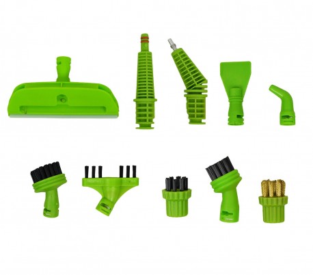 DR2850 Fregona de vapor DCG con 10 accesorios - mango regulable y tanque de 420m