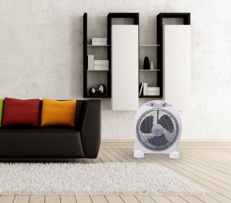 CRB1230 DCG Ventilador con Temporizador de 3 velocidades vertical de tierra tres