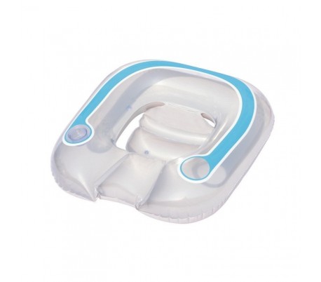 43097 Sillón hinchable BestwayAlmohada en 2 colores 102 x 94 cm