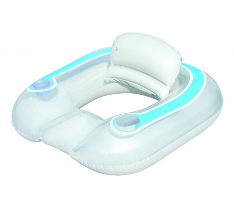 43097 Sillón hinchable BestwayAlmohada en 2 colores 102 x 94 cm