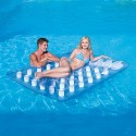 43055 Colchoneta con almohada doble BESTWAY 193 x 142 cm  43055 Colchoneta con almohada doble BESTWAY 193 x 142 cm