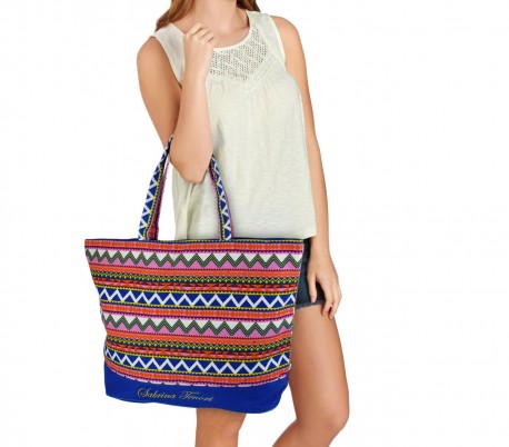0658T Bolso de playa en varios colores marca Jamila by Sabrina