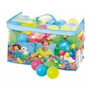  52027 Kit de 100 bolas colores de plástico Bestway 