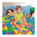  52027 Kit de 100 bolas colores de plástico Bestway 