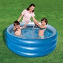 51041 Piscina inflable Bestway 3 anillos 150 x 53 cm azul metálico 