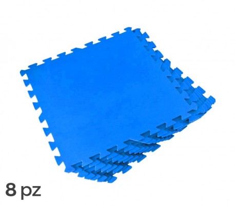 58220 Protección modular para piscinas Kit 8 piezas de 50 x 50 cm Bestway 