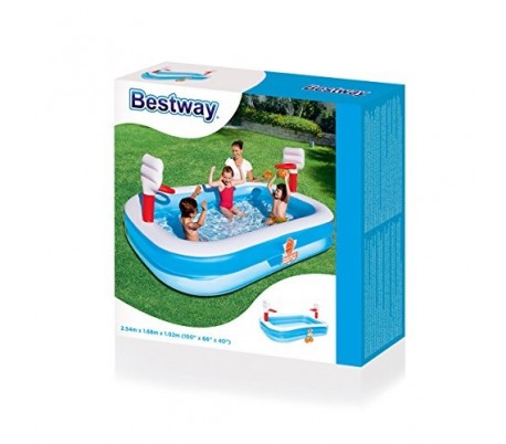 54122 Piscina hinchable para jugar al baloncesto 245 x 168 x 102 cm 