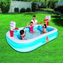 54122 Piscina hinchable para jugar al baloncesto 245 x 168 x 102 cm 