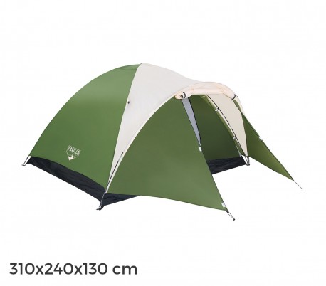 68041 Tienda de campaña 4 plazas 310 x 240 x 130 cm de altura con mirador