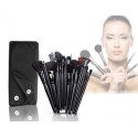 Set de 32 pinceles make-up uso profesional o uso personal + estuche
