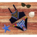 bikini con top Savannah fantasía étnica