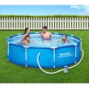 56408 Piscina de suelo estructural con motor Bestway 305 x 76 cm PVC 