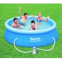 57268 Piscina redonda Bestway 244 x 66 cm PVC con motor