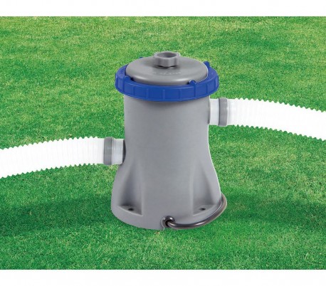 56411 Piscina estractural de suelo con motor Bestway 300 x 201 x 66 cm