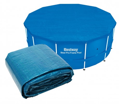 58037 Cubierta para piscina de 366 cm Bestway en el PE 