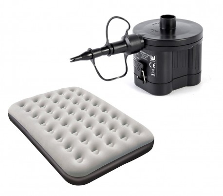 62038 Mini Compresor bomba de bateria Bestway válvulas 6 V hinchar y desinchar 