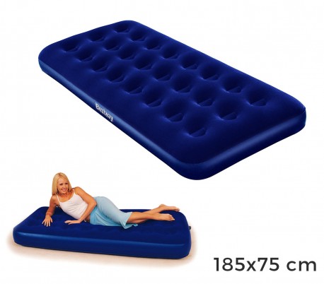 67000 Colchón inflable Bestway azul 185 x 76 x 22 cm 