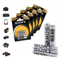Paquete de 32 - 52 - 76 - 100 Mini Sony New Ultra tamaño AA de 1,5 V AAA R03 de zinc-carbono