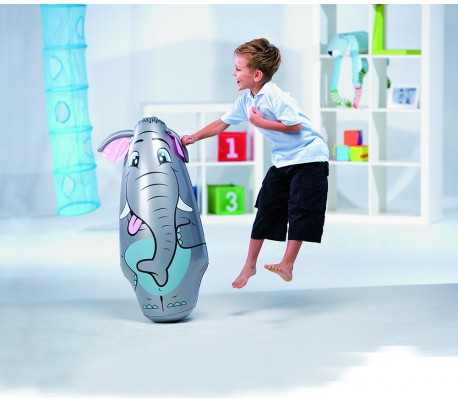 52152 Pungiball inflable Bestway para niño y niña en 3 animales