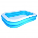 54006 Piscina inflable rectangular Bestway 262x175x51 cm vinilo 2 anillos