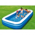 54009 Piscina rectangular inflable Bestway familia 3 anillos 305 x 183 x 56 cm
