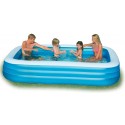 54009 Piscina rectangular inflable Bestway familia 3 anillos 305 x 183 x 56 cm