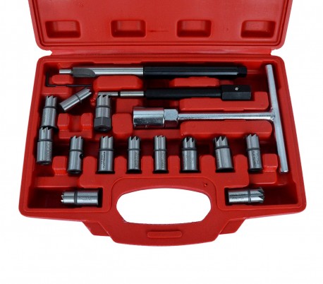 ST-D3200 Maletín Kit de 17 piezas de accesorios Inyectores diesel