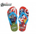 MW92268 Chanclas infantiles de goma con motivo de Avengers 