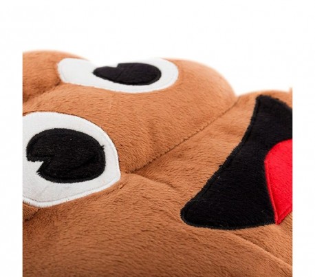 621039 Almohada de emoticono de caca sonriente emoji 30 cm de diametro 