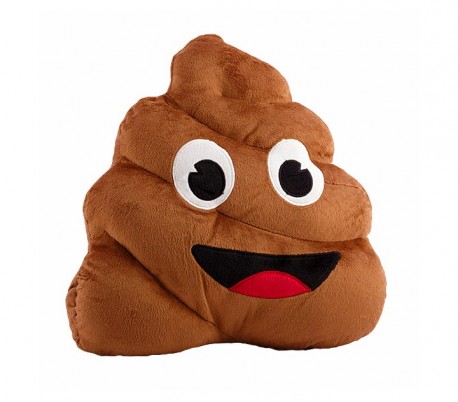 621039 Almohada de emoticono de caca sonriente emoji 30 cm de diametro 