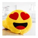  621038 Almohada de emoticono de pequeños corazones emoji 30 cm de diametro