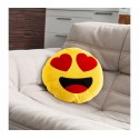  621038 Almohada de emoticono de pequeños corazones emoji 30 cm de diametro