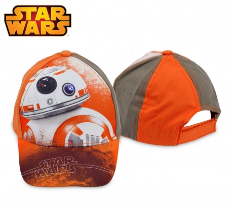 SWE7041 Gorra para niños de Star Wars ajustable y con visera
