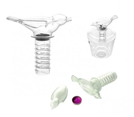 704639 Exprimidor de cítricos manual squeezer bird con aplicador